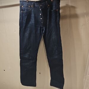 Levi's Men's Dark Blue Straight Jeans